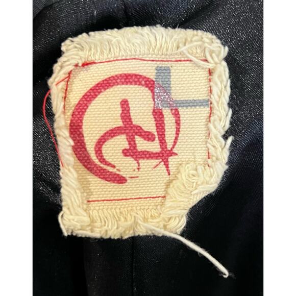 Chor Women’s Jacket Blazer Gray 3-Button Pockets Accent Zippers Wool Blend Sz L - Picture 8 of 9